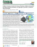 Cover page: Surface Processes Control the Fate of Reactive Oxidants Generated by Electrochemical Activation of Hydrogen Peroxide on Stainless-Steel Electrodes