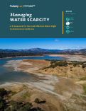 Cover page of Managing Water Scarcity: A Framework for Fair and Effective Water Right Curtailment in California