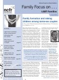 Cover page: Family Formation and Raising Children Among Same-sex Couples
