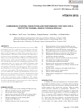 Cover page: Comparison of Model Predictions and Performance Test Data for a Prototype Thermal Energy Storage Module