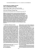 Cover page: Toward improved streamflow forecasts: value of semidistributed modeling