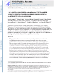 Cover page: Psychiatric disorders and leukocyte telomere length: Underlying mechanisms linking mental illness with cellular aging