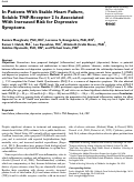 Cover page: In patients with stable heart failure, soluble TNF-receptor 2 is associated with increased risk for depressive symptoms.