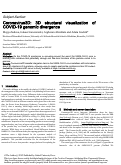 Cover page: Coronavirus3D: 3D structural visualization of COVID-19 genomic divergence