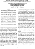 Cover page: Searching Semantic Memory as a Scale-Free Network: Evidence from Category Recall and a Wikipedia Model of Semantics