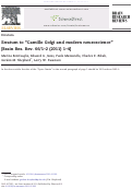 Cover page: Erratum to “Camillo Golgi and modern neuroscience” [Brain Res. Rev. 66/1–2 (2011) 1–4]