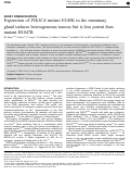 Cover page: Expression of PIK3CA mutant E545K in the mammary gland induces heterogeneous tumors but is less potent than mutant H1047R