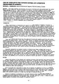 Cover page: Use of toxicants for coyote control by livestock producers in Alberta