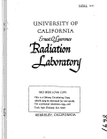 Cover page: COMPLETE DETERMINATION OF POLARIZATION FOR A HIGH-ENERGY DEUTERON BEAM