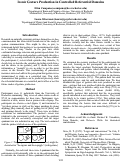 Cover page: Iconic Gesture Production in Controlled Referential Domains