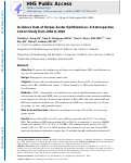 Cover page: Incidence Rate of Herpes Zoster Ophthalmicus A Retrospective Cohort Study from 1994 through 2018