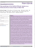 Cover page: Neuropathology in the LifeAfter90 Study: Update on an Ethnically Diverse Cohort Study of Oldest‐Old