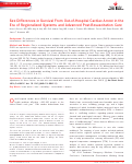 Cover page: Sex Differences in Survival From Out‐of‐Hospital Cardiac Arrest in the Era of Regionalized Systems and Advanced Post‐Resuscitation Care