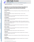 Cover page: Application of Convolutional Neural Network Algorithms for Advancing Sedentary and Activity Bout Classification.