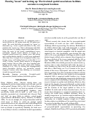 Cover page: Hearing “moon” and looking up: Word-related spatial associations facilitate saccades to congruent locations