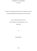 Cover page: The Role of Social-Emotional Abilities in the Vocabulary Outcomes of Young Spanish-English Dual Language Learner (DLL) Students