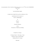 Cover page: A measurement of the 2 neutrino double beta decay rate of 130Te in the CUORICINO experiment