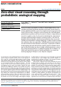 Cover page: Zero-shot visual reasoning through probabilistic analogical mapping.