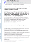 Cover page: Establishing Core Outcome Domains in Hemodialysis: Report of the Standardized Outcomes in Nephrology–Hemodialysis (SONG-HD) Consensus Workshop