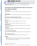 Cover page: Classification of Decompensated Heart Failure From Clinical and Home Ballistocardiography