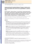 Cover page: Augmented Berlin‐Frankfurt‐Münster therapy in adolescents and young adults (AYAs) with acute lymphoblastic leukemia (ALL)