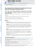 Cover page: Body composition and neuromotor development in the year after NICU discharge in premature infants