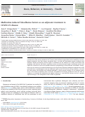 Cover page: Meditation-induced bloodborne factors as an adjuvant treatment to COVID-19 disease