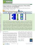 Cover page: Ectopic Production of 3,4-Dihydroxybenzoate in Planta Affects Cellulose Structure and Organization