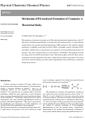 Cover page: The mechanism of the Pd-catalyzed formation of coumarins: a theoretical study