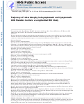 Cover page: Trajectory of lobar atrophy in asymptomatic and symptomatic GRN mutation carriers: a longitudinal MRI study