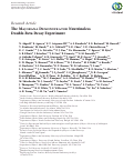 Cover page: The MAJORANA DEMONSTRATOR Neutrinoless Double-Beta Decay Experiment