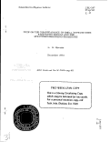 Cover page: NOTE ON THE DISAPPEARANCE OF SHELL EFFECTS WITH EXCITATION ENERGY AND THE STRUTINSKI SMOOTHING PROCEDURE