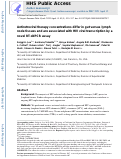 Cover page: Antiretroviral Therapy Concentrations Differ in Gut vs. Lymph Node Tissues and Are Associated With HIV Viral Transcription by a Novel RT-ddPCR Assay.