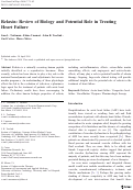 Cover page: Relaxin: Review of Biology and Potential Role in Treating Heart Failure