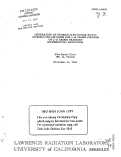 Cover page: GENERATION OP GENERALIZED RUNGE-KUTTA INTERGRATION METHODS FOR n-th ORDER SYSTEMS OP p-th ORDER ORDINARY DIFFERENTIAL EQUATIONS