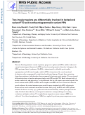 Cover page: Two insular regions are differentially involved in behavioral variant FTD and nonfluent/agrammatic variant PPA