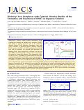 Cover page: Dinitrosyl Iron Complexes with Cysteine. Kinetics Studies of the Formation and Reactions of DNICs in Aqueous Solution