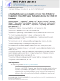 Cover page: A telehealth-based randomized controlled trial: A model for outpatient trials of off-label medications during the COVID-19 pandemic