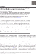 Cover page: A paediatric perspective on hormonal contraception and breast cancer risk: New literature about a recurring question.