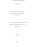 Cover page: Colonial Crop, Maize: Land Appetite and Economic Subsidies in Colonial Kenya: 1895 - 1965.