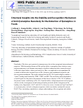 Cover page: Structural Insights into the Stability and Recognition Mechanism of the Antiquinalphos Nanobody for the Detection of Quinalphos in Foods