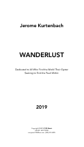 Cover page: Wanderlust