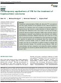 Cover page: Contemporary applications of Y90 for the treatment of hepatocellular carcinoma.