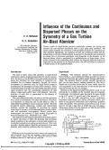 Cover page: Influence of the Continuous and Dispersed Phases on the Symmetry of a Gas Turbine Air-Blast Atomizer