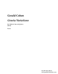 Cover page: Grneta Variations