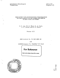 Cover page: THE EFFECT OF AUSTENITIZING TEMPERATURE OH THE AMOUNT OF RETAINED AUSTENITE IN AISI TYPE 4340 STEEL