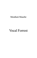 Cover page: Vocal Forrest