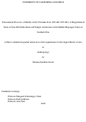 Cover page: Transnational Processes of Identity in the Tiwanaku State (600 AD-1000 AD): A Biogechemical Study of Omo M10 Individuals and Temple Architecture in the Middle Moquegua Valley of Southern Peru