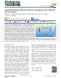 Cover page: Upwelling Enhances Mercury Particle Scavenging in the California Current System.