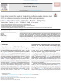 Cover page: Point defect model for passivity breakdown on hyper-duplex stainless steel 2707 in solutions containing bromide at different temperatures